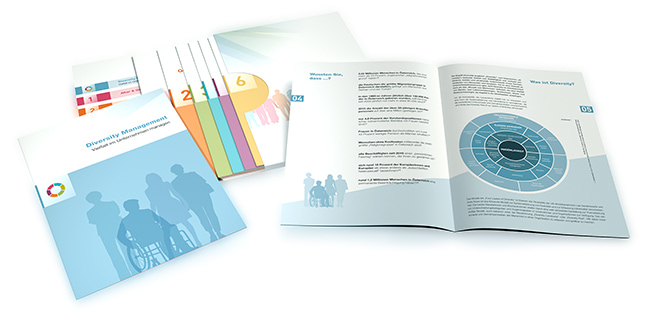 Bilder von Broschürenreihe Vielfalt managen